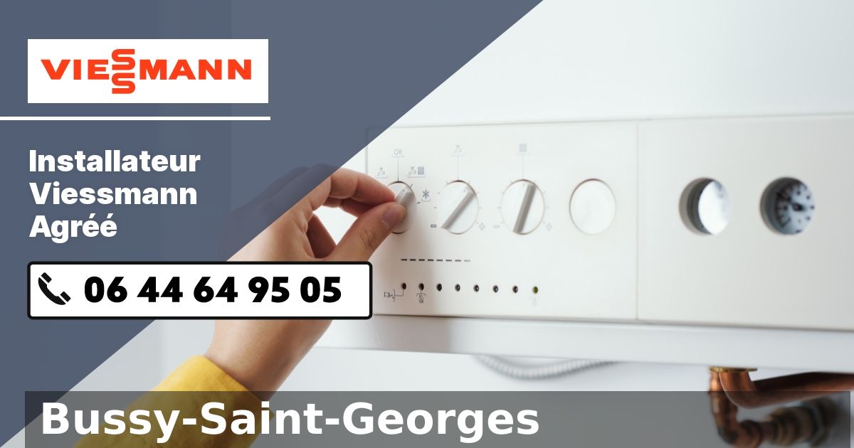 Dépannage de chaudière Viessmann à Bussy-Saint-Georges
