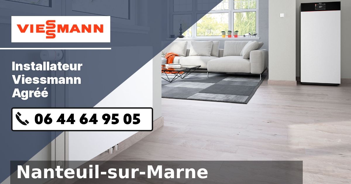 Dépannage de chaudière Viessmann à Nanteuil-sur-Marne