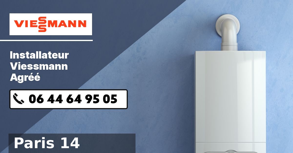 Dépannage de chaudière Viessmann à Paris 14e